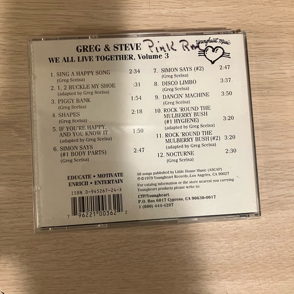 Greg & Steve CD - Picture 2 of 2